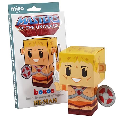 Masters of the Universe He-Man Boxo Papercraft